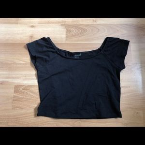 Black Forever 21 Crop Top